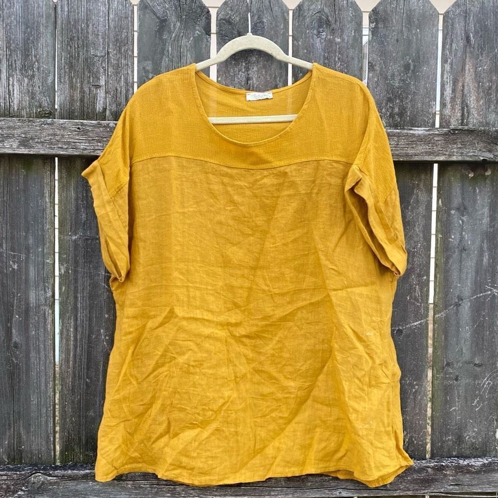 Women's Mustard Blouse